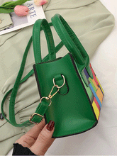 Colorblock Square Bag